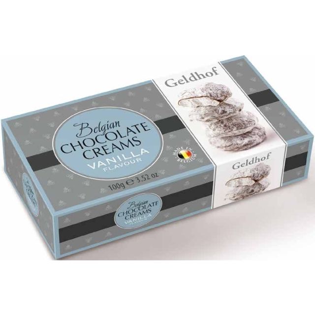 Belgian Chocolate Creams Vanilla Flavour 100g