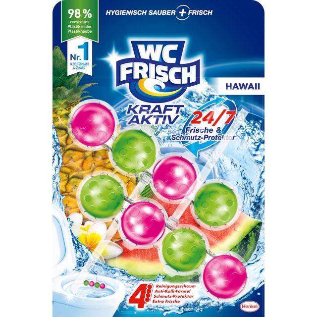 WC Frisch Kraft Aktiv Duftspüler Hawaii 100g